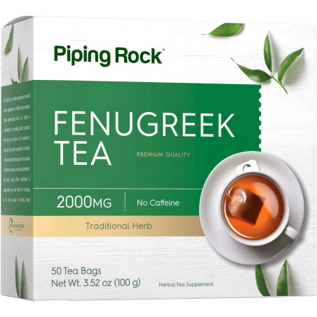 Té de Fenogreco 2.000mg, 60 bolsitas