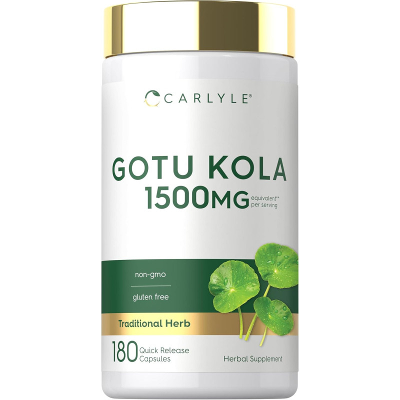 Centella Asiática Carlyle 1.500mg 180cap
