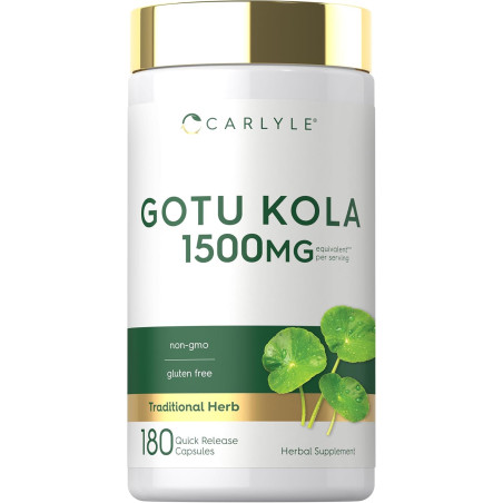 Centella Asiática Carlyle 1.500mg 180cap