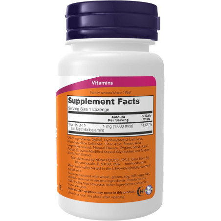 Methyl B-12 Now 1.000mcg 100tab