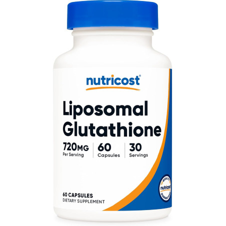 Glutatión Liposomal Nutricost 720mg 60cap