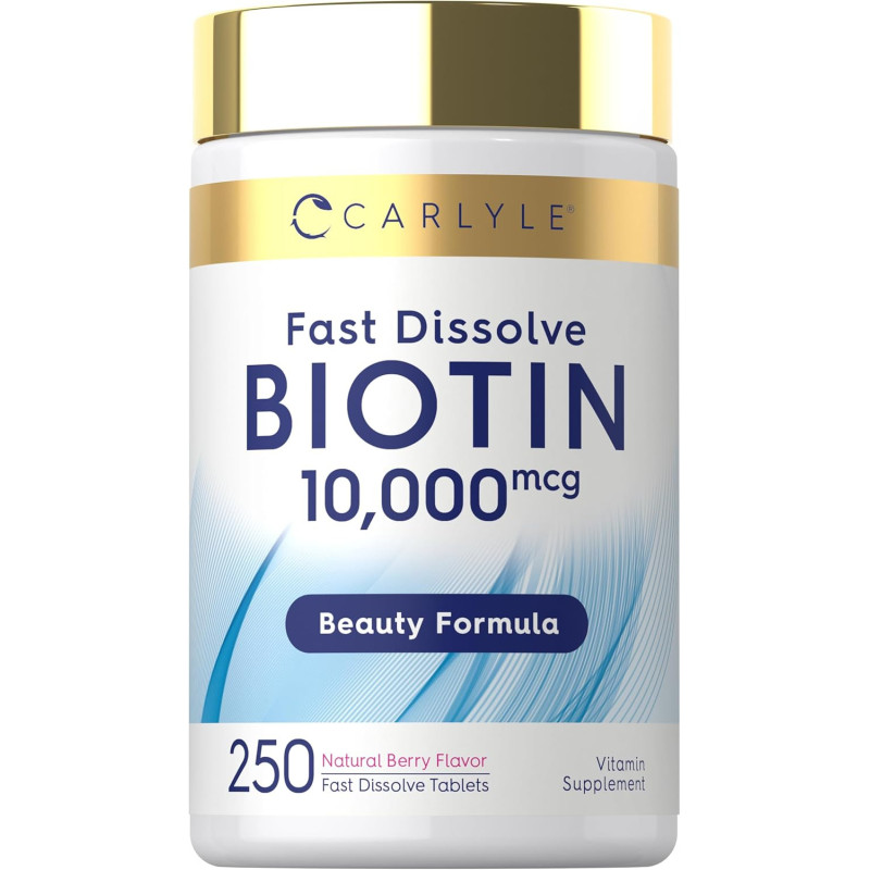 Biotin Carlyle 10.000mcg 250tab