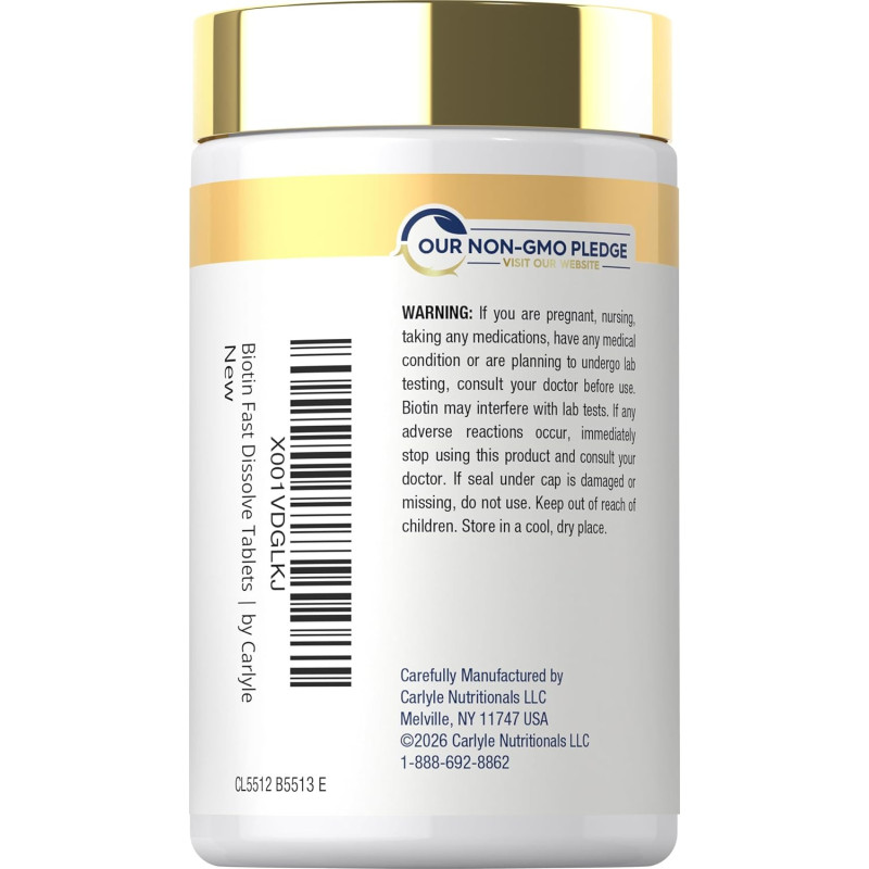 Biotin Carlyle 10.000mcg 250tab
