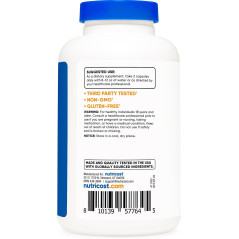 Butirato de Sodio Nutricost 1.500mg 120cap Butirato de Sodio Nutricost 1.500mg 120cap
