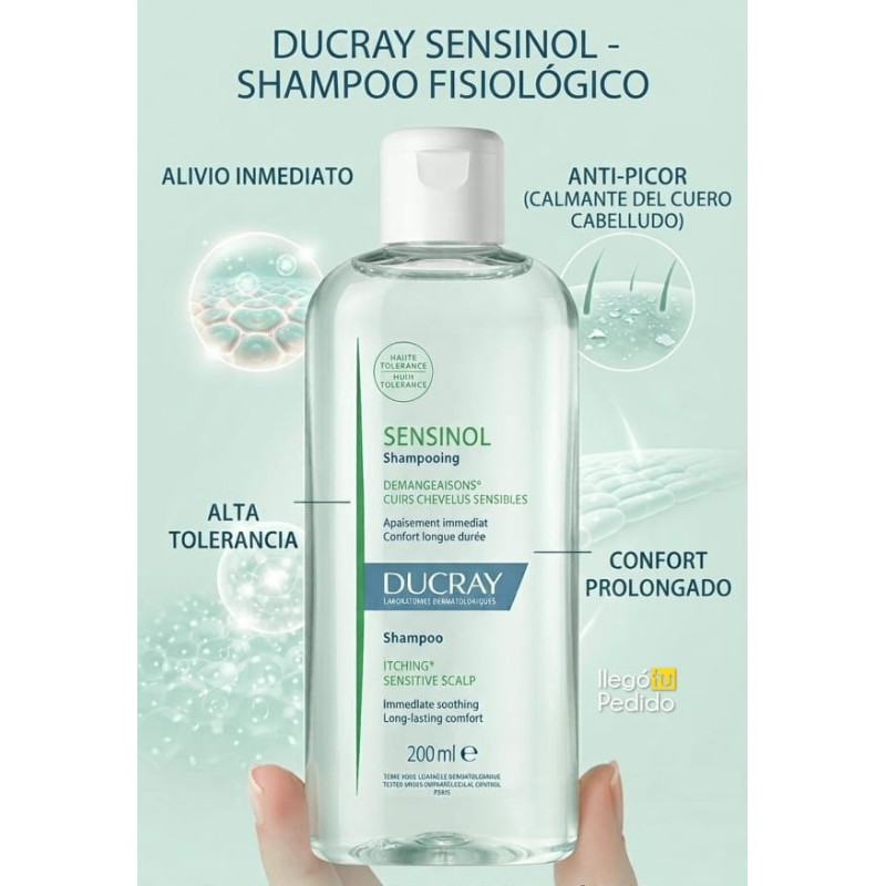 Ducray Champú  Sensinol 200ml