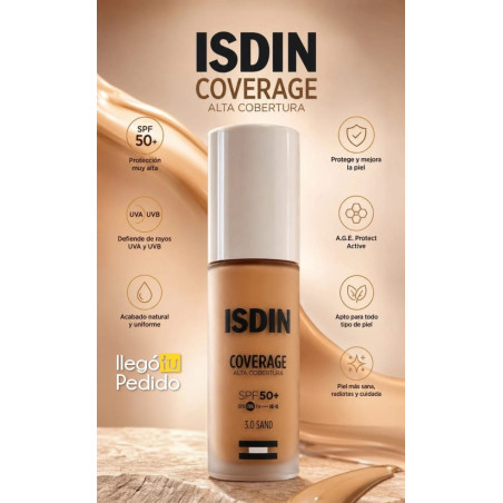 Isdin Protector Coverage SPF 50+ 3.0 Sand
