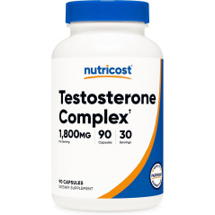 Testosterona Complex Nutricost 1.800mg 90cap