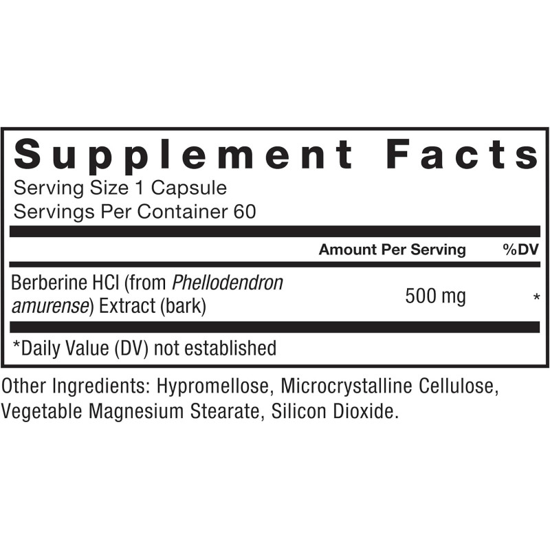 Berberina Force Factor 500mg 60cap Berberina Force Factor 500mg 60cap