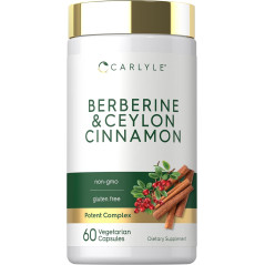 Berberina & Ceylon Cinnamon Carlyle 60cap