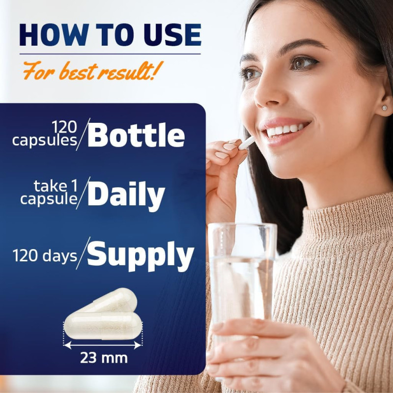 Glicinato de Magnesio Vitamatic 850mg 120cap Glicinato de Magnesio Vitamatic 850mg 120cap