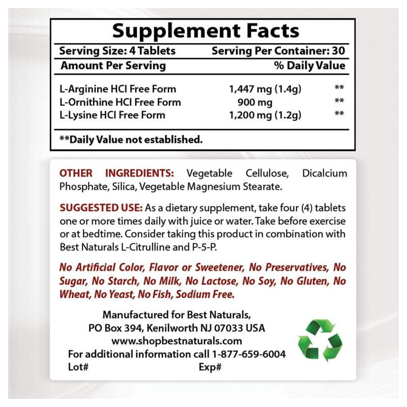 Tri-Amino Best Natural 120 tab Tri-Amino Best Natural 120 tab
