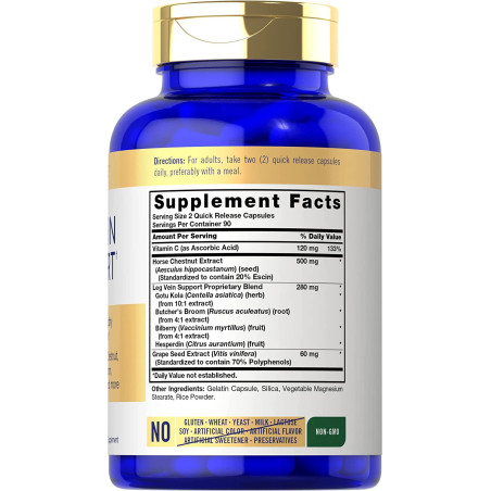 Leg Vein Support Carlyle 180 cap