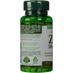 Zinc 50 mg Nature´s Bounty