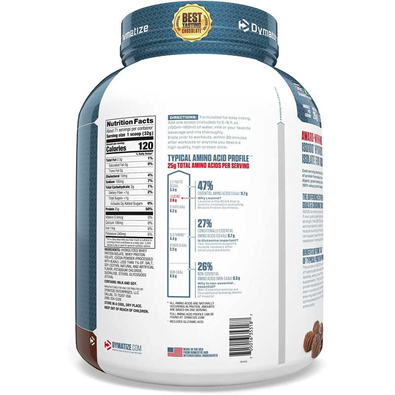 ISO 100 Hidrolizado Dimatize ISO 100 Hidrolizado Dimatize