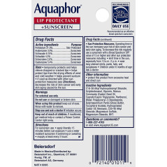 Aquaphor Reparación Labial y Protector Solar