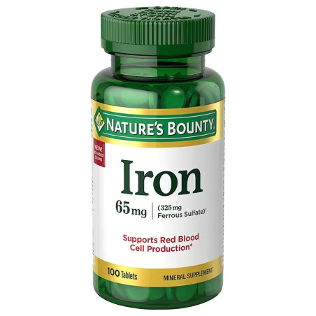 Hierro Nature´s Bounty 65mg