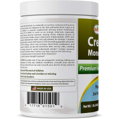 Creatina Monohidratada Best Naturals 5gr 91 servicios