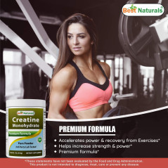 Creatina Monohidratada Best Naturals 5gr 91 servicios