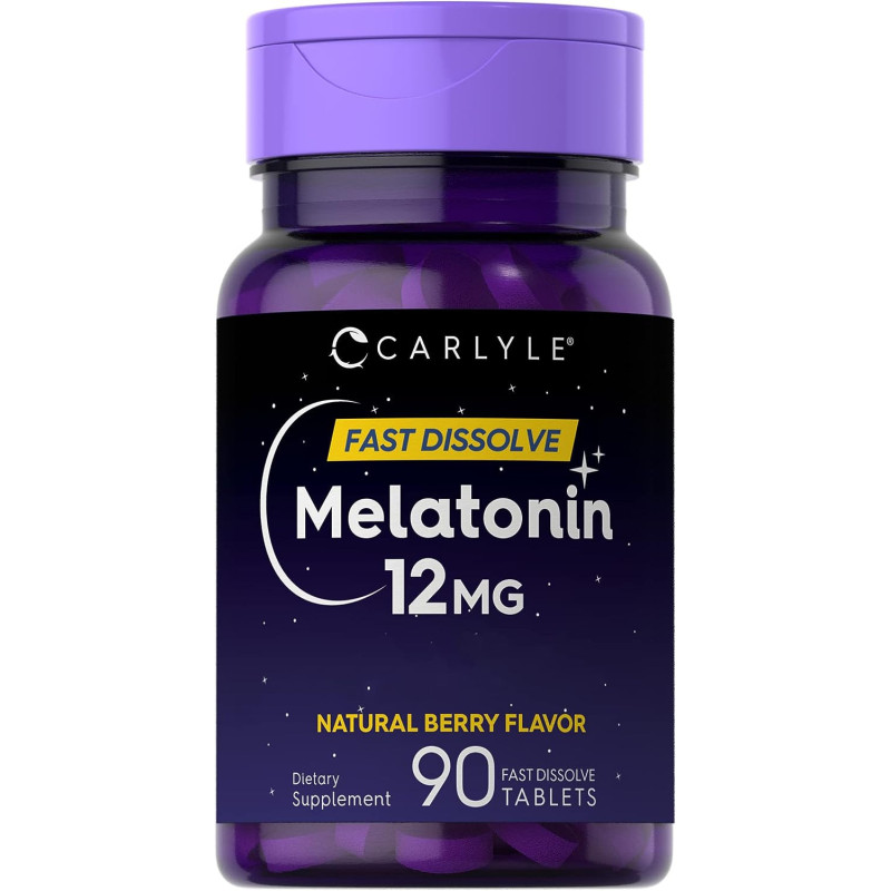 Melatonina Carlyle 12mg 90tab Melatonina Carlyle 12mg 90tab