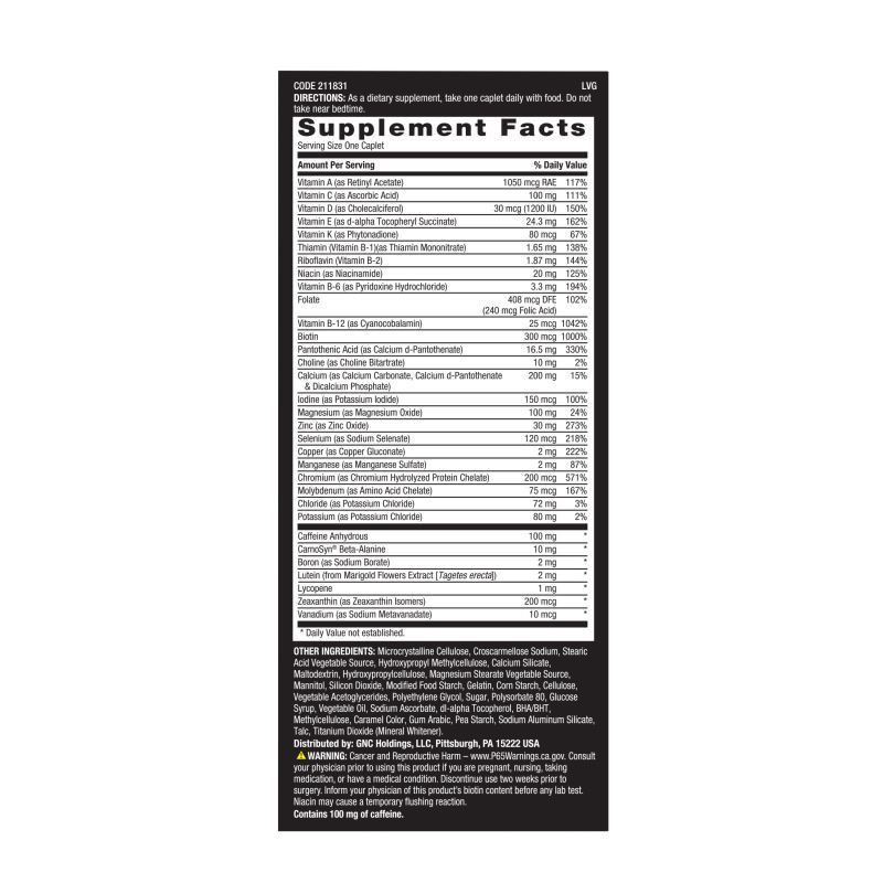 GNC Mega Men Sport One Daily 60 tab GNC Mega Men Sport One Daily 60 tab
