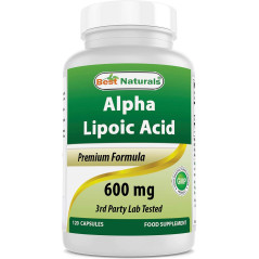 Acido Alfa Lipoico 600 mg Best Naturals 120cap