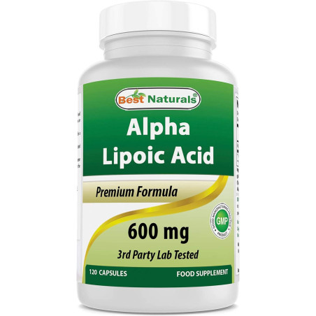 Acido Alfa Lipoico 600 mg Best Naturals 120cap