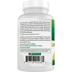 Acido Alfa Lipoico 600 mg Best Naturals 120cap