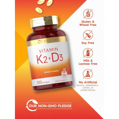 Vitamina D3+K2 Carlyle