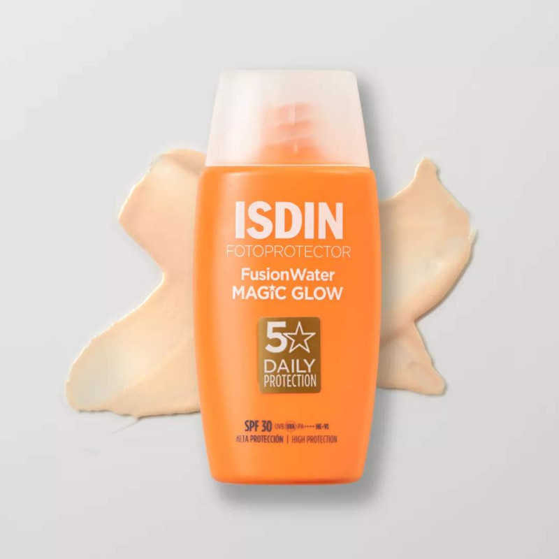 Isdin Protector Solar Fusion Water Magic Glow Isdin Protector Solar Fusion Water Magic Glow