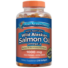Omega 3 Pure Alaska Aceite de Salmón 1000mg