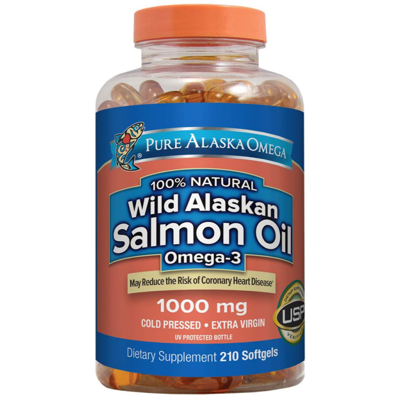Omega 3 Pure Alaska Aceite de Salmón 1000mg Omega 3 Pure Alaska Aceite de Salmón 1000mg