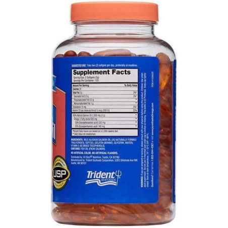 Omega 3 Pure Alaska Aceite de Salmón 1000mg