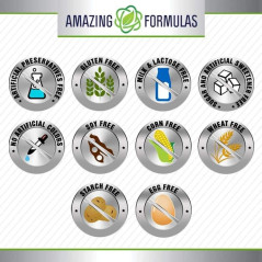 Acido Alfa Lipoíco  Amazing Formulas 600mg  60cap