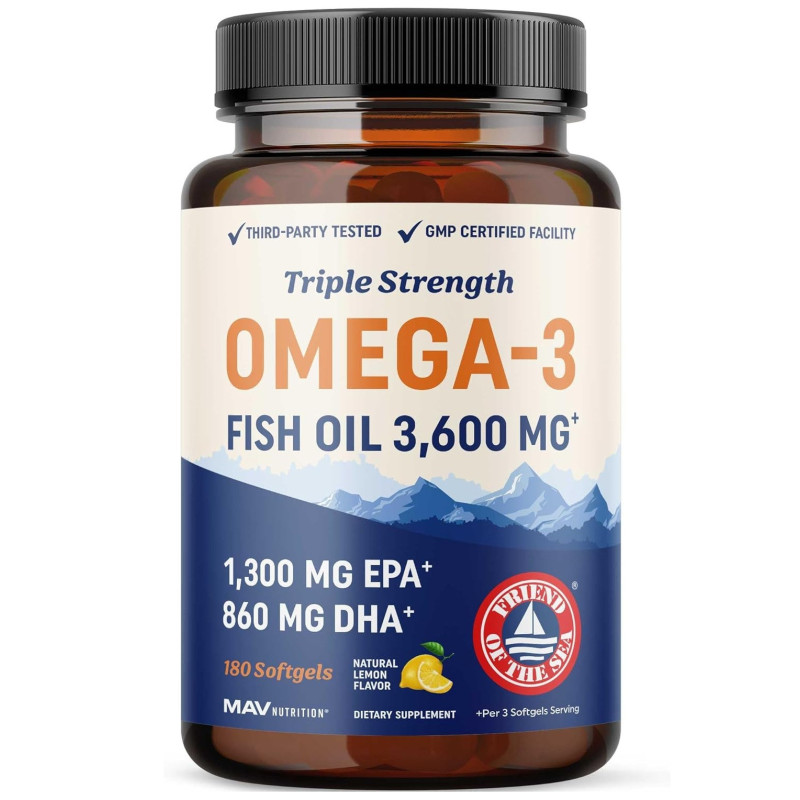 Omega 3 Mav Nutrition 3.600mg Omega 3 Mav Nutrition 3.600mg