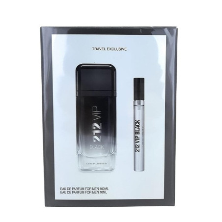 Carolina Herrera 212 VIP Black Set Travel