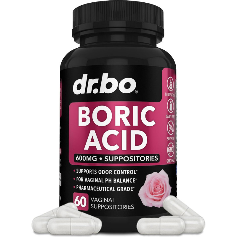 Supositorios de Ácido Bórico Dr.Bo Supositorios de Ácido Bórico Dr.Bo
