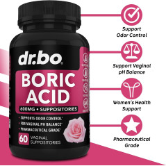 Supositorios de Ácido Bórico Dr.Bo
