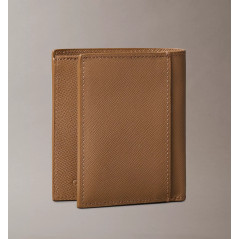 Calvin Klein Billetera Plegable Saffiano Caribù