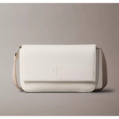 Calvin Klein Bolso Bandolera Tiza