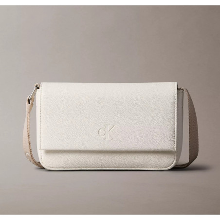 Calvin Klein Bolso Bandolera Tiza