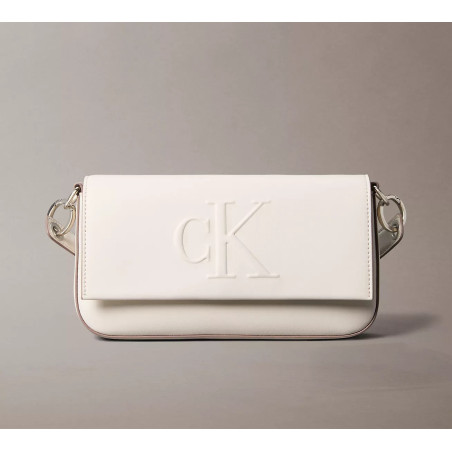 Calvin Klein Cartera Con Impresión Beige