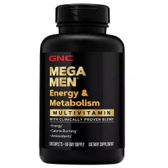 GNC Mega Men Energia & Metabolismo 180T