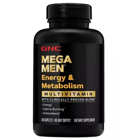 GNC Mega Men Energia & Metabolismo 180T