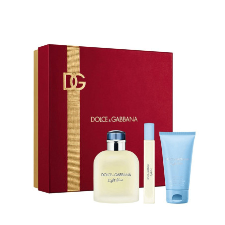 Dolce&Gabbana Light Blue Pour Homme Set de 3 Piezas