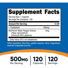 Nutricost L-triptófano