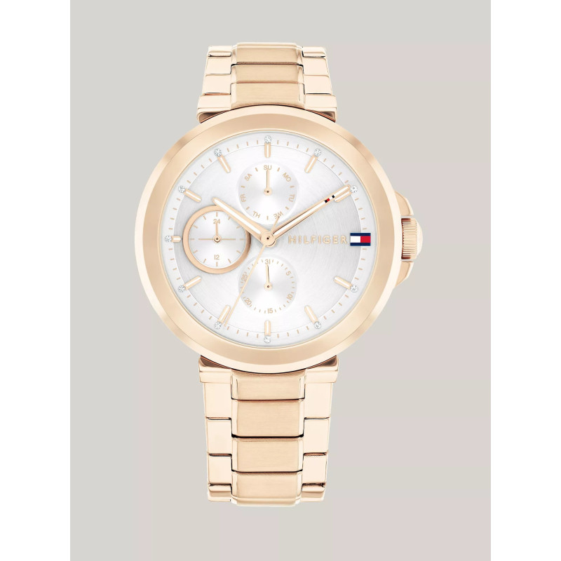 Tommy Hilfiger Reloj Casual de Dama Dorado 38mm Tommy Hilfiger Reloj Casual de Dama Dorado 38mm