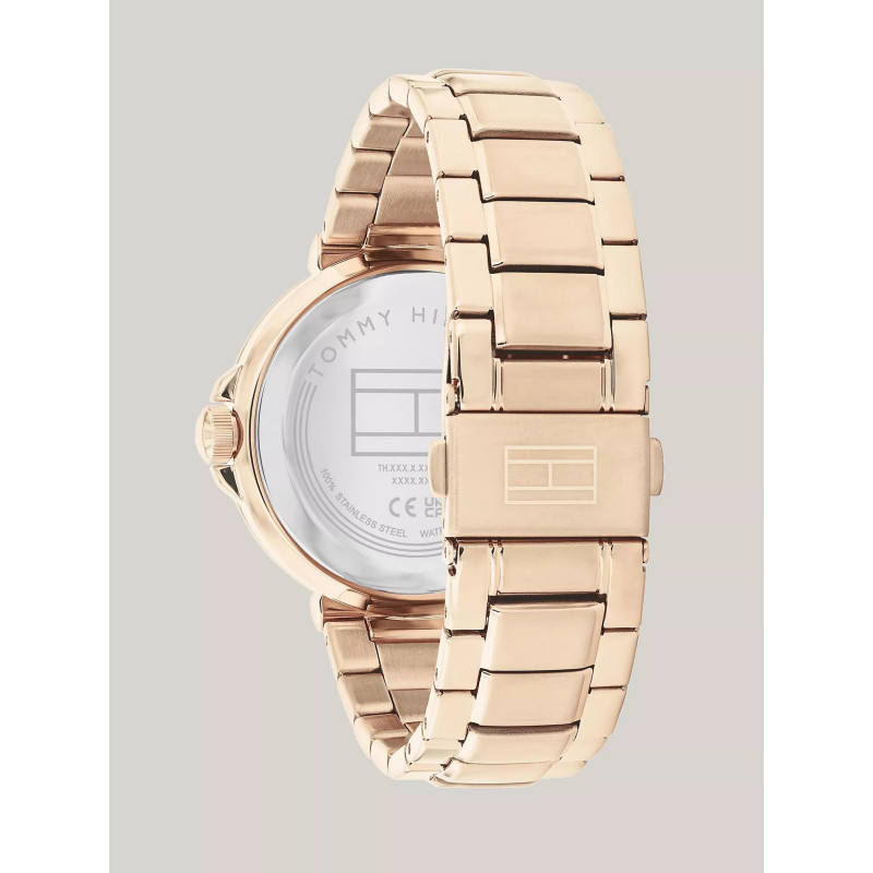 Tommy Hilfiger Reloj Casual de Dama Dorado 38mm Tommy Hilfiger Reloj Casual de Dama Dorado 38mm