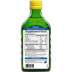 Omega 3 Cod Liver Carlson 250ml