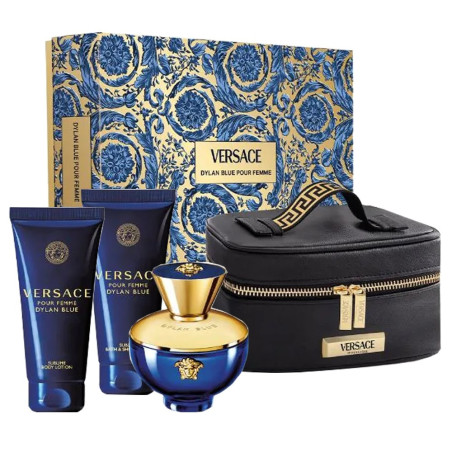 Versace Dylan Bblue Woman Set 4pzs
