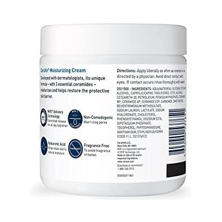 Crema Hidratante CeraVe Piel Seca a Muy Seca